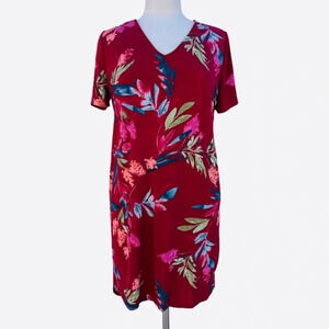 CHRISTIAN SIRIANO Short Sleeve Short Shift Dress